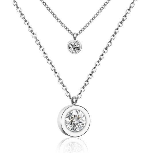 Jo Necklace in Silver