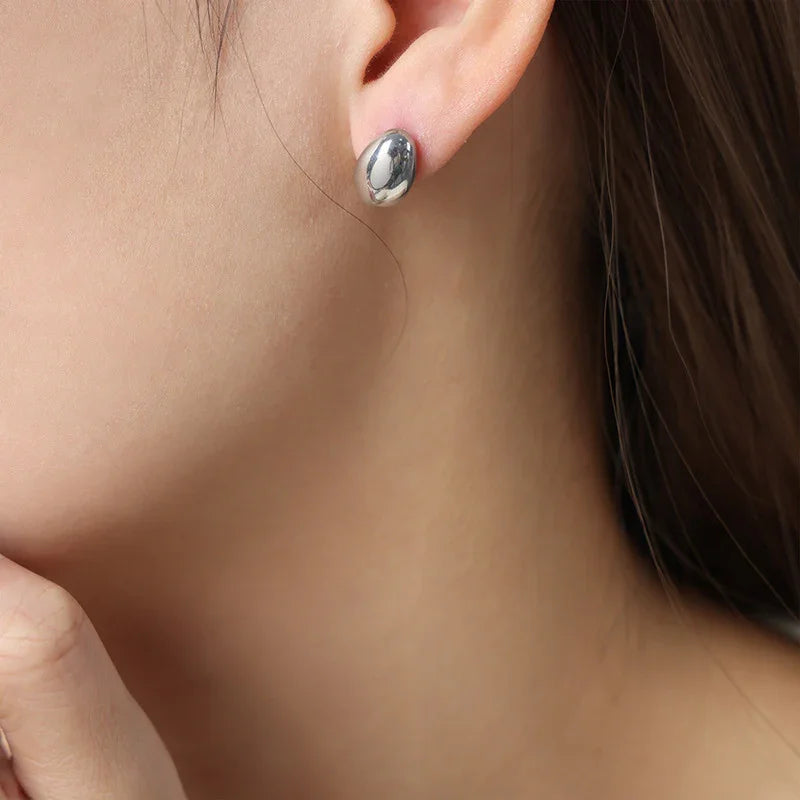 Talence Earrings in Silver