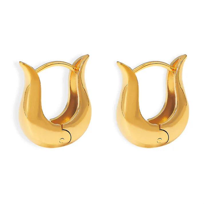 Agen Earrings in Gold