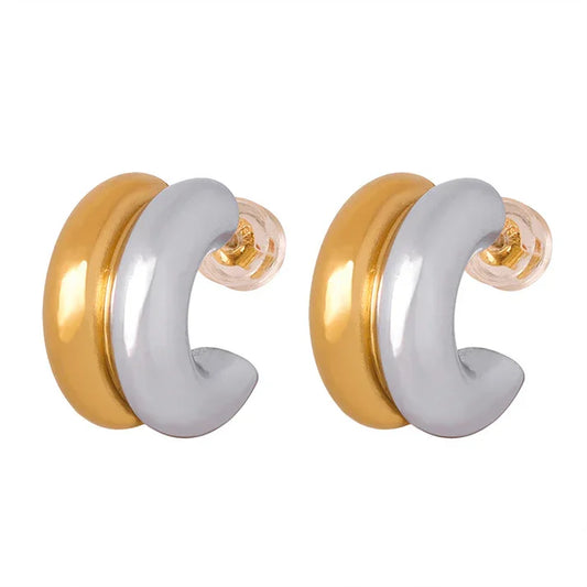Gironde Earrings in Gold/Silver