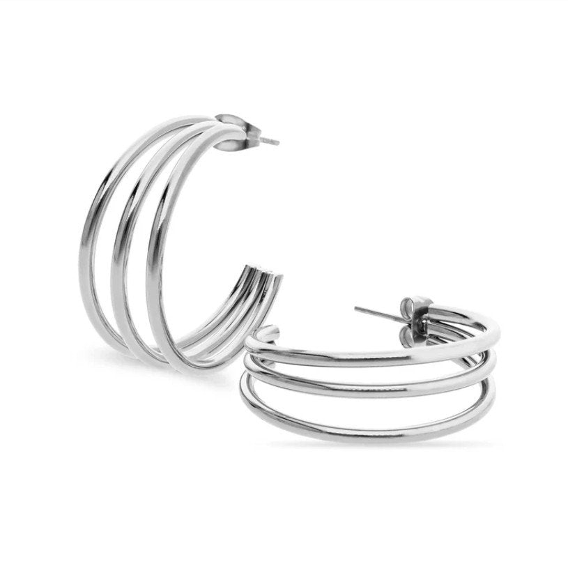 Lizzie Hoop Earrings
