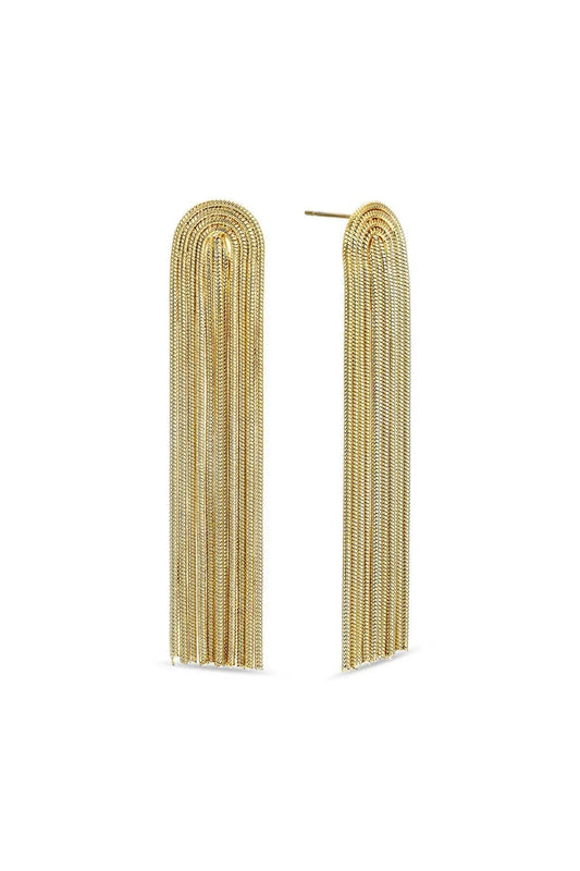 Evie Earrings in Gold