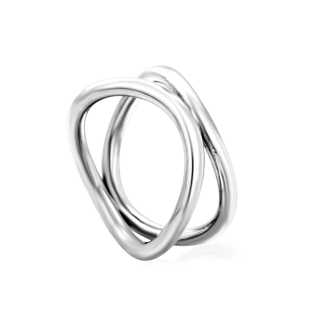 Mare Open Ring in Silver