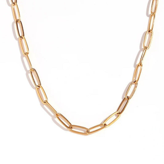 Lia Paperclip Necklace