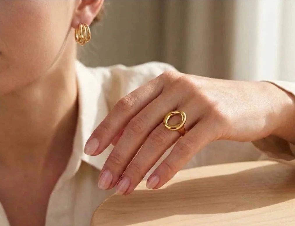 Renee Ring in Gold