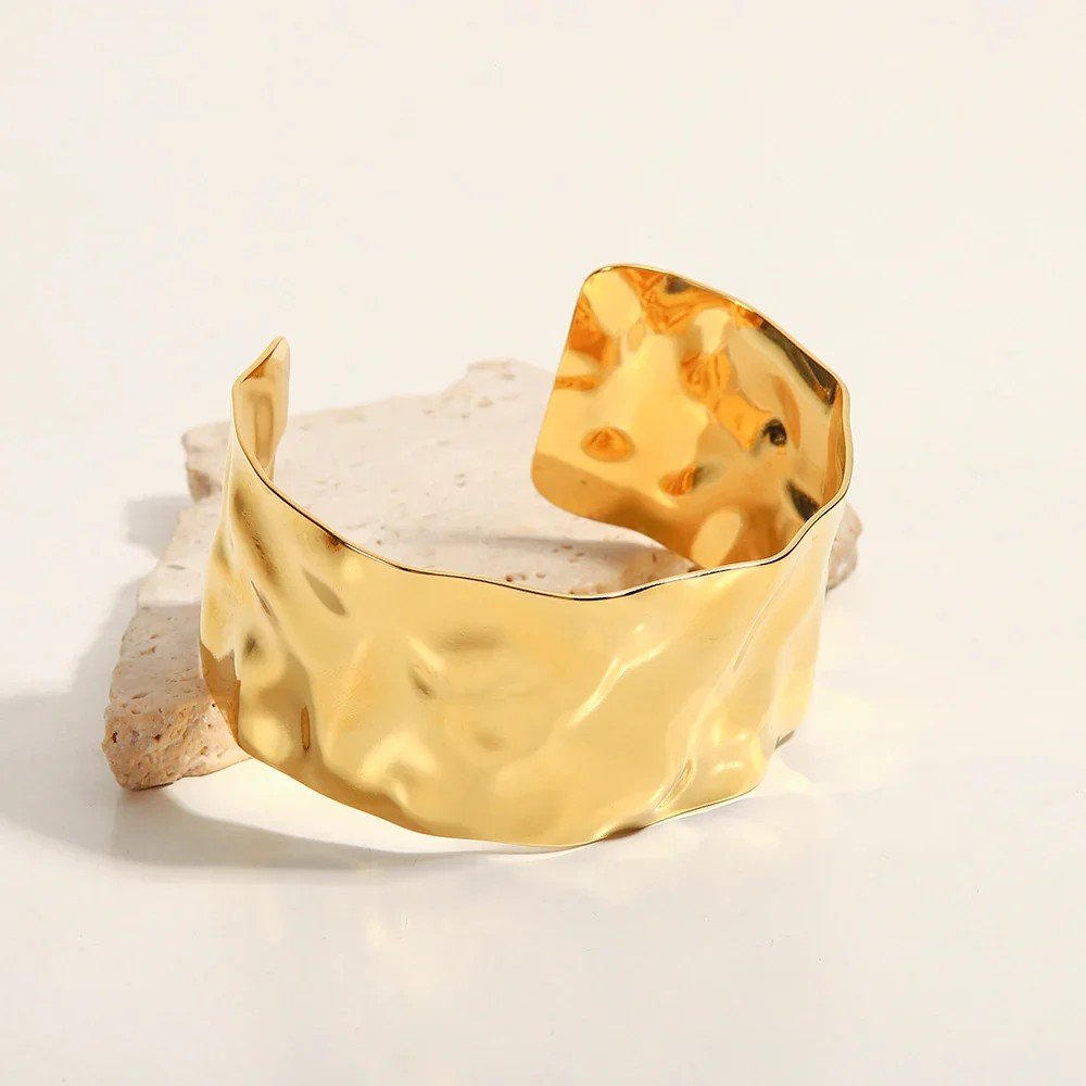 Lolly Cuff Bracelet in Gold