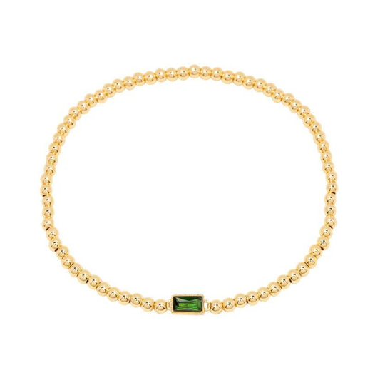 Betsy Birthstone Beaded Bracelet