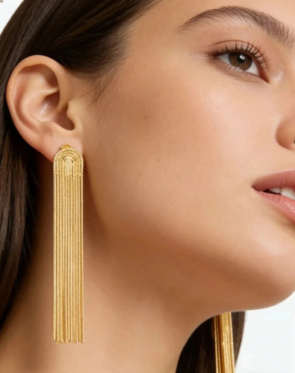 Evie Earrings in Gold