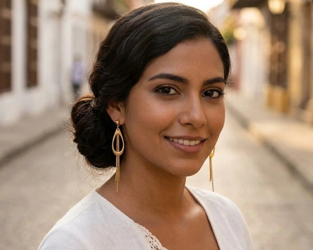 Patti Earrings in Gold