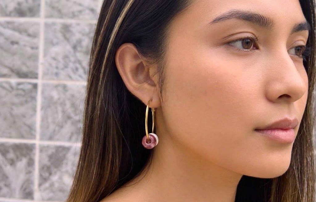 Kehlani Hoop Earrings in Gold