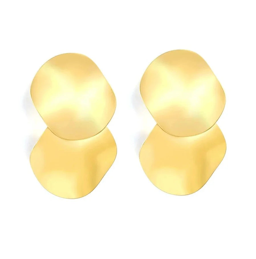 Eva Earrings in Gold