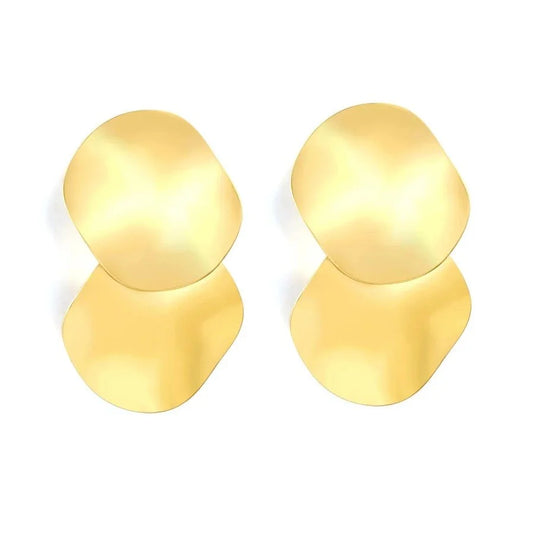 Eva Earrings in Gold