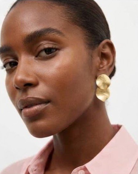 Eva Earrings in Gold