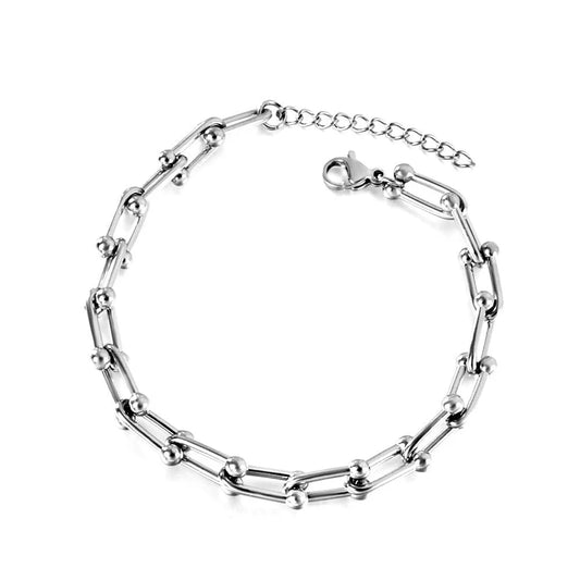 Aurora Chain Bracelet in Silver