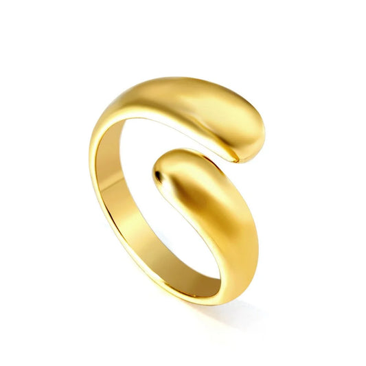 Beatrice Open Band Ring in Gold