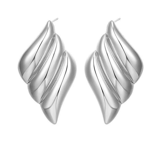 Savannah Drop Earrings in Silver