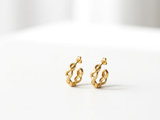 Mulhouse Earrings in Gold