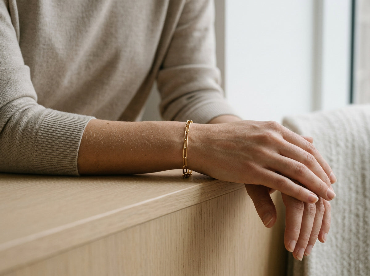 Lia Paperclip Bracelet