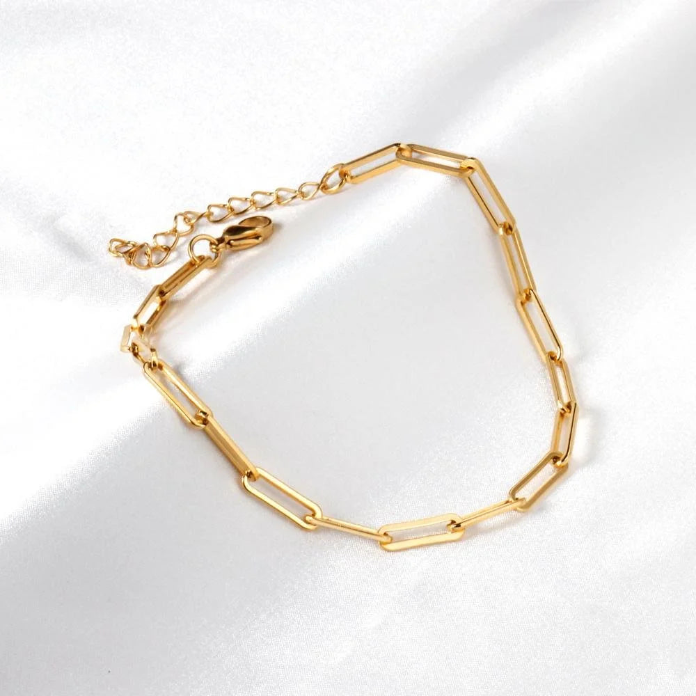 Lia Paperclip Bracelet