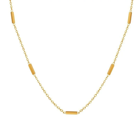 Rosalie Chain Necklace in Gold